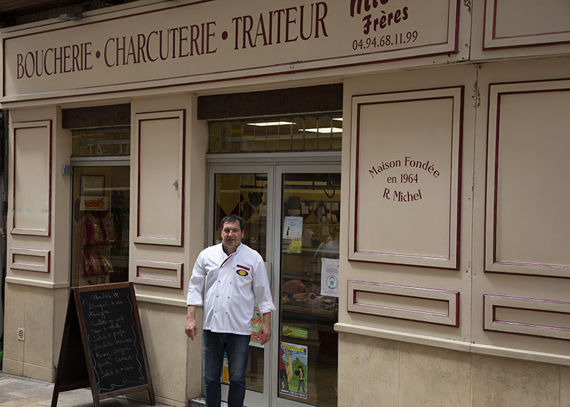 Boucherie Michel Frere rue des marchands quartier des arts draguignan