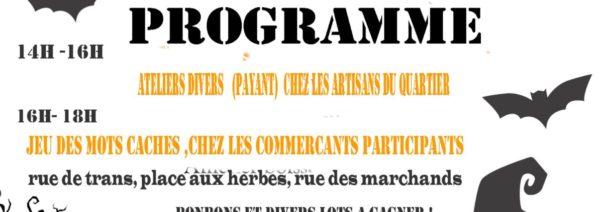halloween quartier des arts