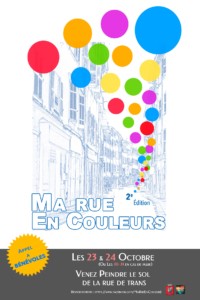 ma rue en couleur Draguignan quartier des arts